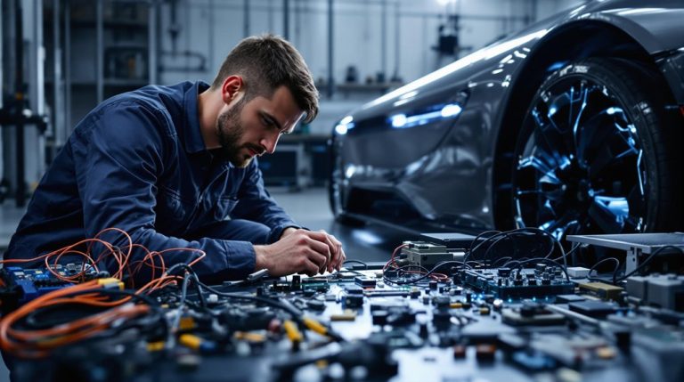 formation technologique d'électricien automobile
