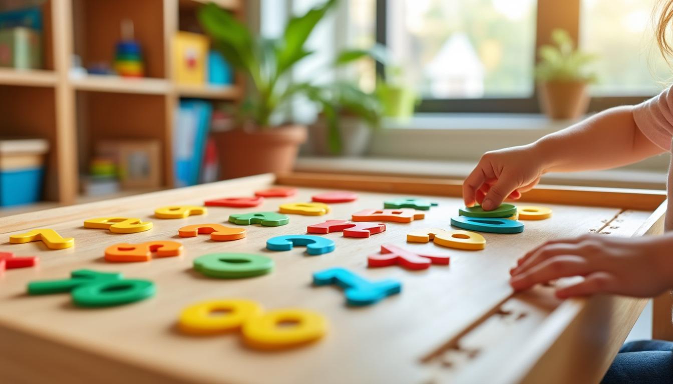 explorez les bénéfices d'une table de multiplication interactive montessori pour un apprentissage ludique et efficace des mathématiques chez les enfants.