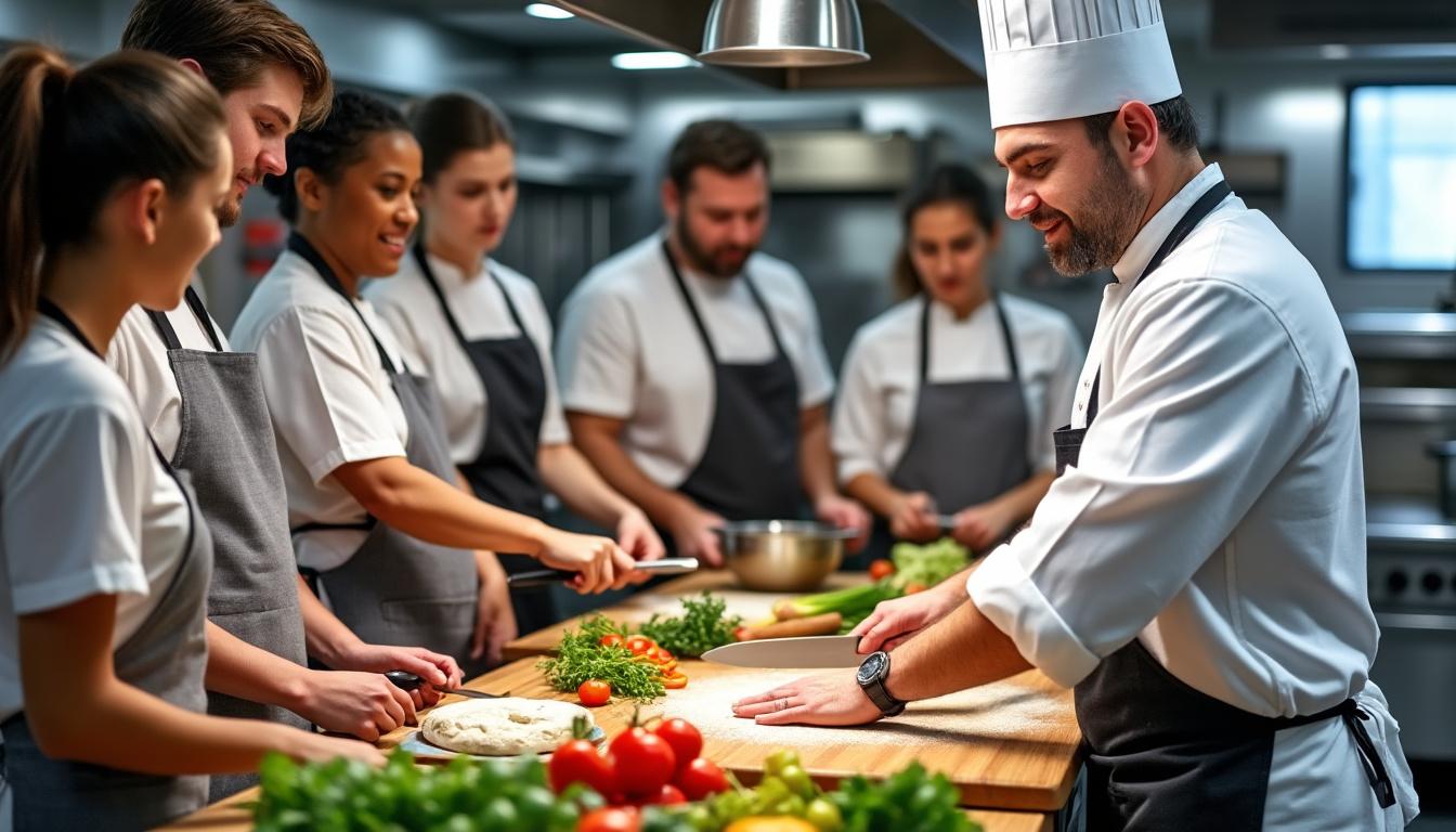 découvrez notre formation en cuisine pour maîtriser les techniques de base essentielles et devenir un chef accompli. apprenez pas à pas avec des experts.
