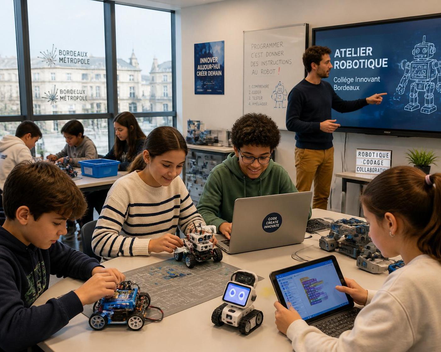 explorez les meilleures formations en éducation à la robotique à bordeaux pour développer vos compétences et maîtriser les technologies de demain.
