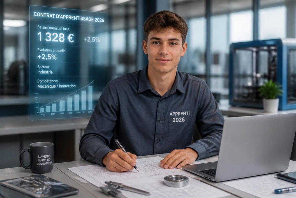 découvrez quel sera le salaire dans un contrat d'apprentissage en 2026, les critères de calcul et les évolutions prévues pour les apprentis.