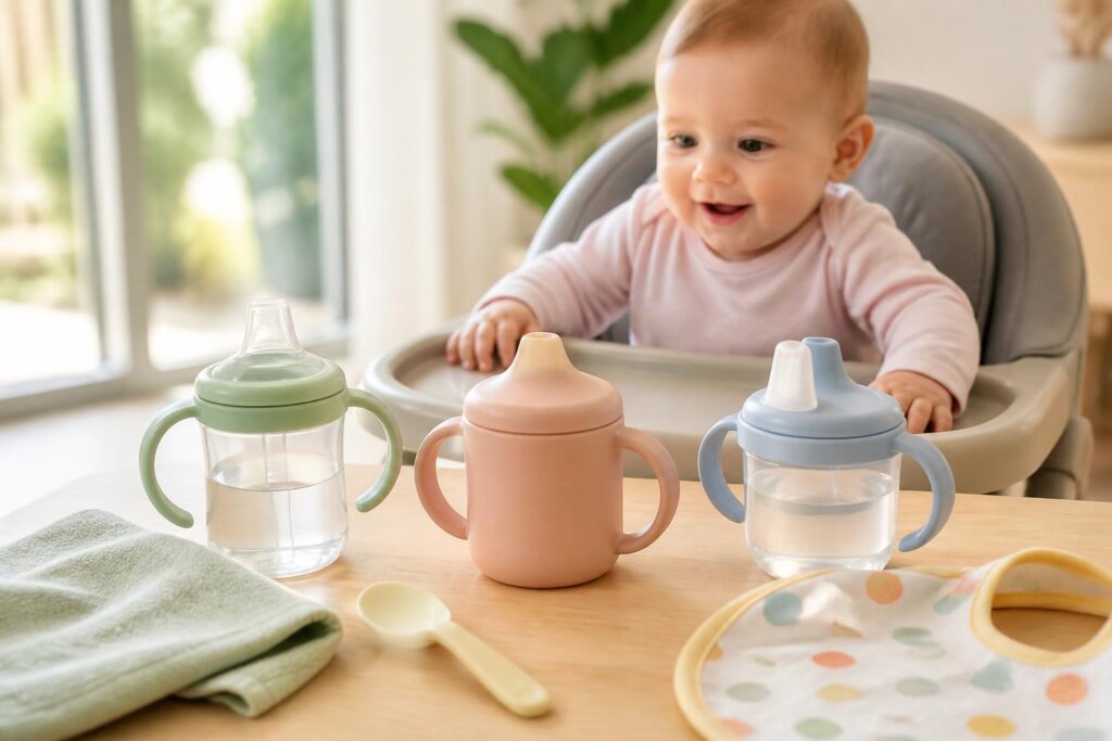 découvrez comment choisir la tasse d'apprentissage idéale pour votre bébé grâce à nos conseils et astuces pratiques, pour un apprentissage facile et en douceur.