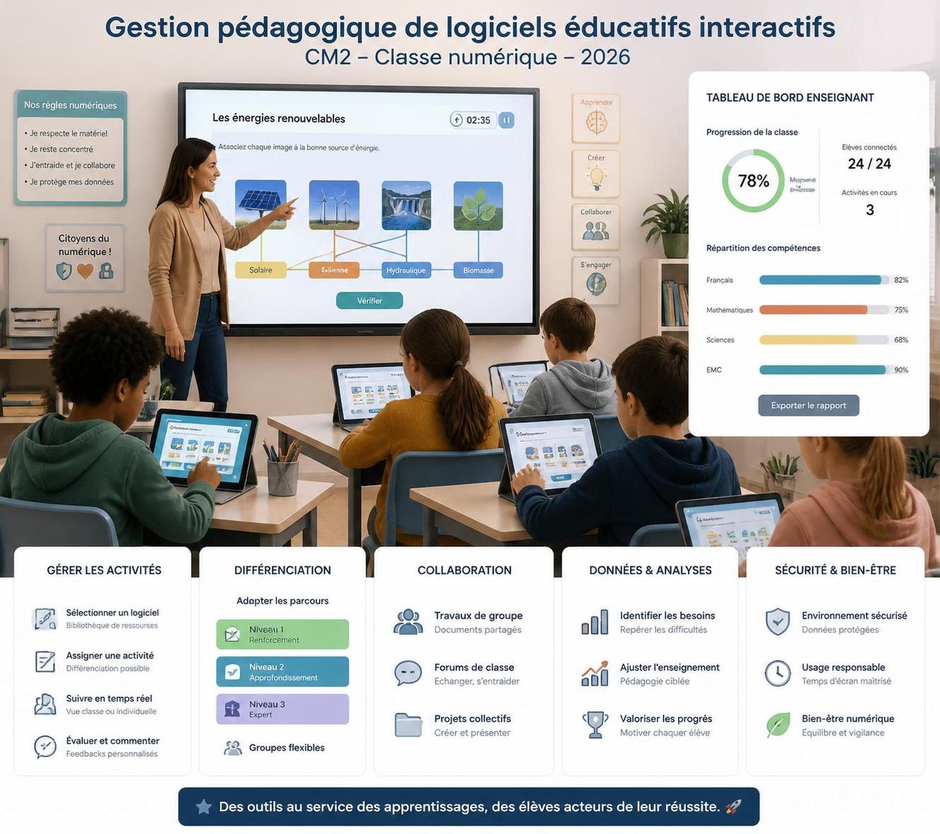 découvrez notre sélection des meilleurs logiciels éducatifs pour les élèves de cm2 en 2026, adaptés pour améliorer l'apprentissage et rendre les cours plus interactifs.