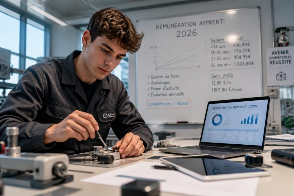 découvrez tout ce qu'il faut savoir sur la rémunération en apprentissage en 2026 : droits, montants, et conseils pour bien comprendre votre salaire.