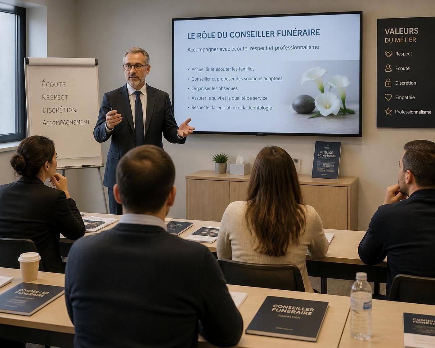 découvrez notre formation complète de conseiller funéraire pour tout savoir et bien démarrer une carrière dans ce secteur essentiel.