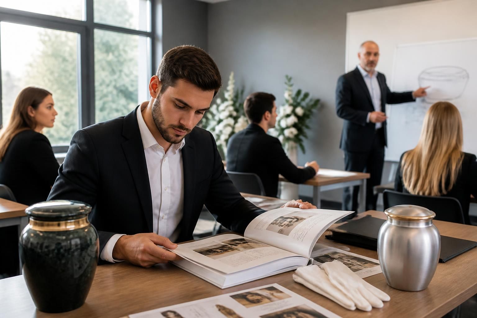 découvrez notre formation complète pour devenir conseiller funéraire : compétences clés, conseils pratiques et étapes essentielles pour bien démarrer votre carrière.