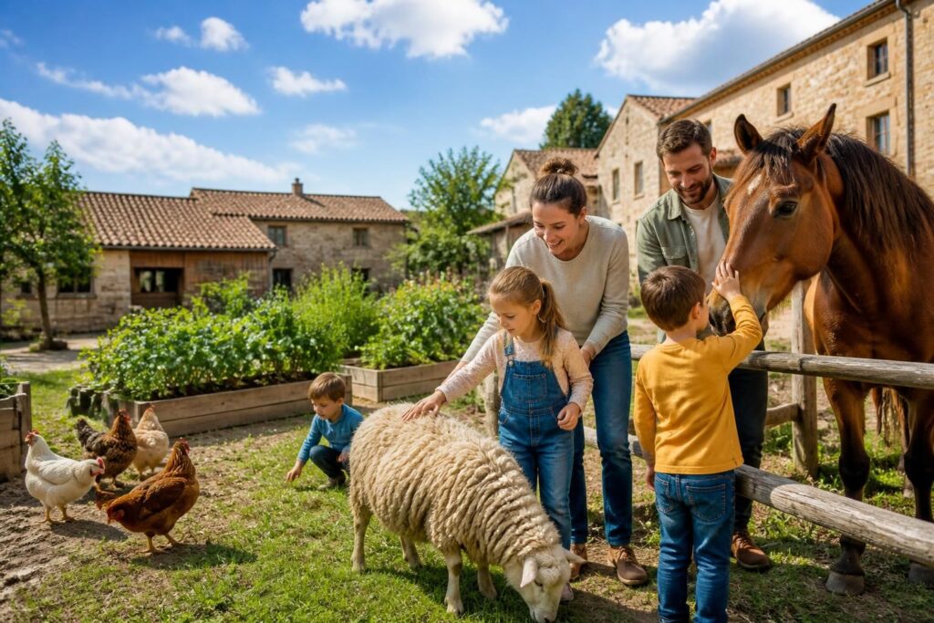 découvrez la ferme pédagogique à lyon, une expérience éducative unique pour toute la famille. apprenez en vous amusant au contact des animaux et de la nature.