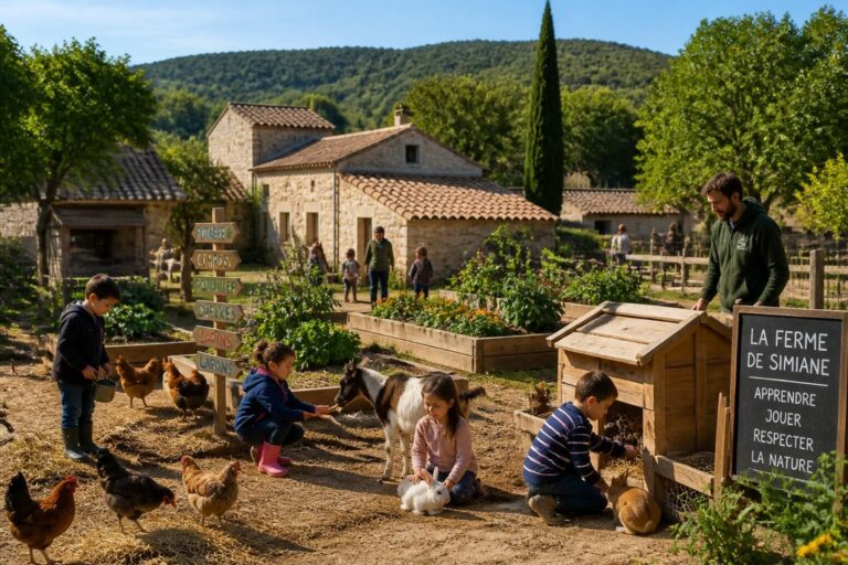 découvrez la ferme pédagogique de simiane pour une expérience éducative et ludique en famille, idéale pour apprendre sur la nature et les animaux dans un cadre convivial.