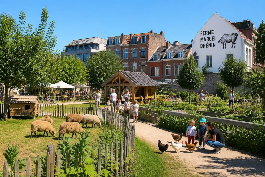 explorez la ferme pédagogique marcel dhénin à lille et vivez une immersion unique en pleine nature au cœur de la ville, idéale pour petits et grands.