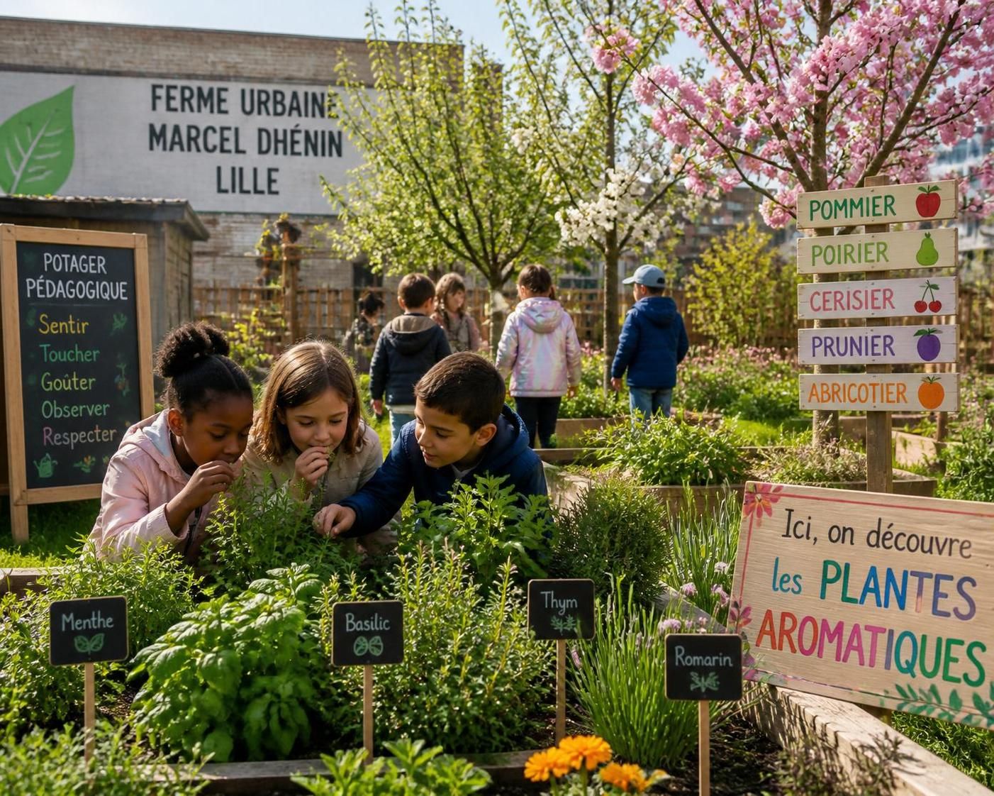 découvrez la ferme pédagogique marcel dhénin à lille, un havre de nature en milieu urbain où petits et grands peuvent s'immerger dans la vie agricole et apprendre en s'amusant.