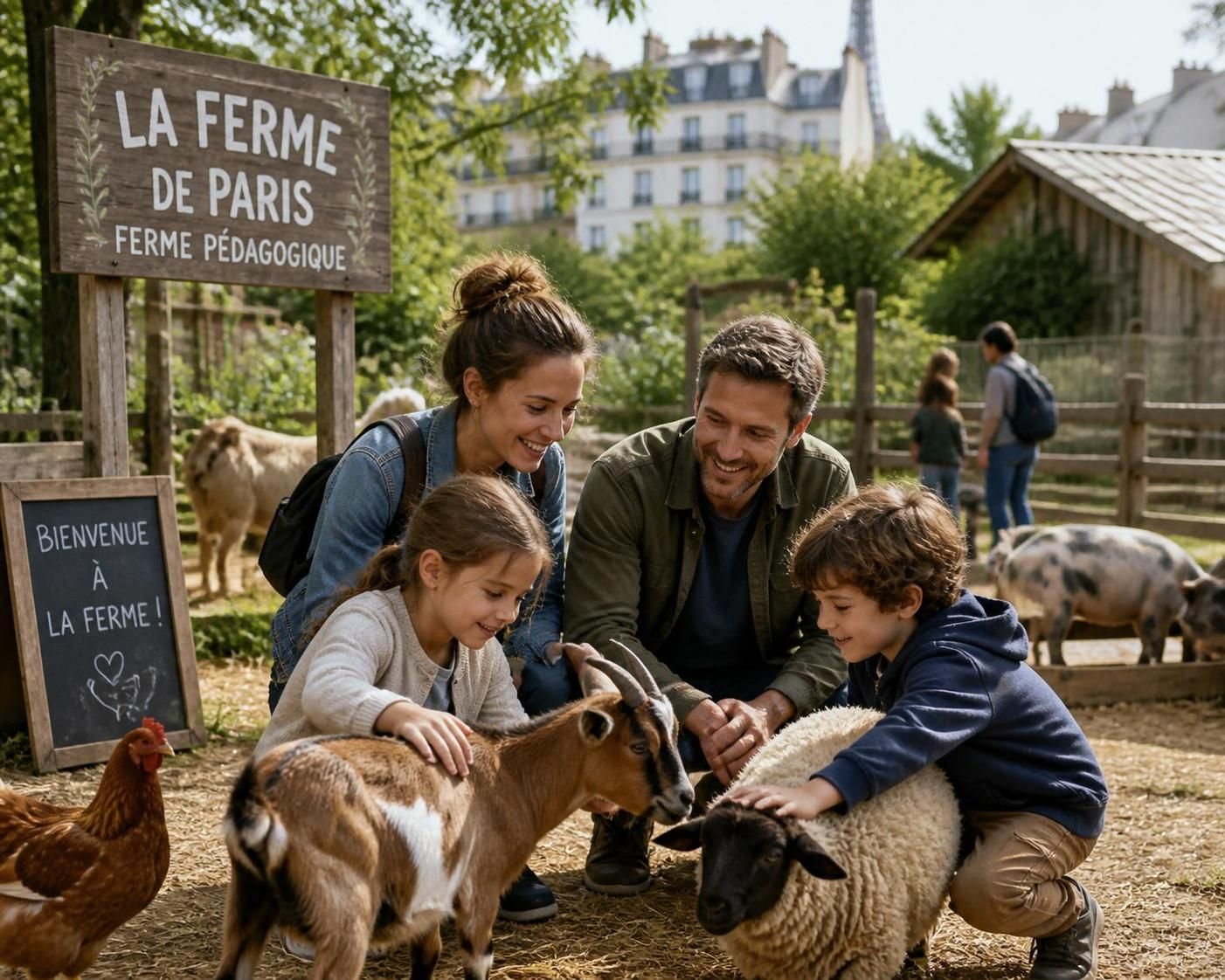 explorez une ferme pédagogique à paris pour une sortie éducative en famille, où les enfants découvrent les animaux et la nature de manière ludique et interactive.