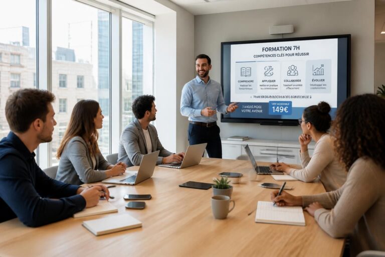 découvrez tout ce qu’il faut savoir sur la formation de 7 heures au prix de 125 euros : contenu, avantages, et inscription pour optimiser votre apprentissage.