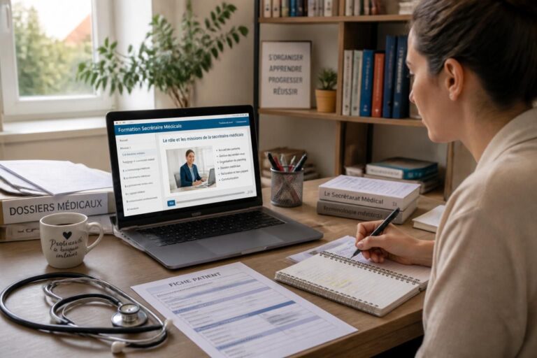 découvrez notre guide complet et nos conseils pratiques pour réussir votre formation à distance et devenir secrétaire médicale, un métier clé du secteur médical.