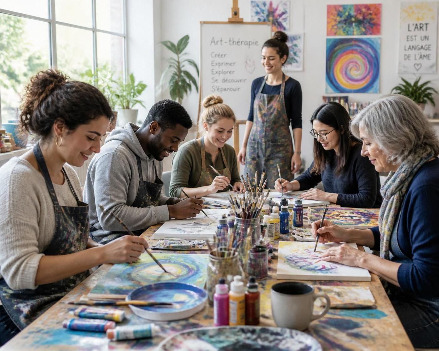 découvrez notre formation en art thérapie reconnue par l'état : programme complet, modalités d'inscription, débouchés professionnels et avantages pour votre carrière.