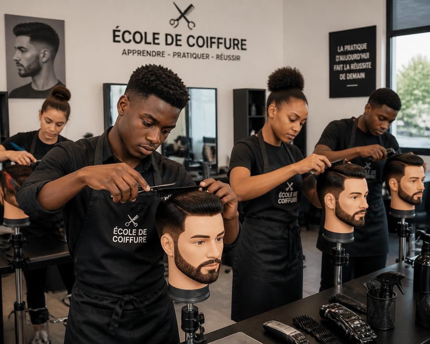 découvrez notre formation coiffeur pour homme, idéale pour bien débuter dans le métier. apprenez les techniques essentielles et maîtrisez l'art de la coiffure masculine avec nos conseils pratiques.