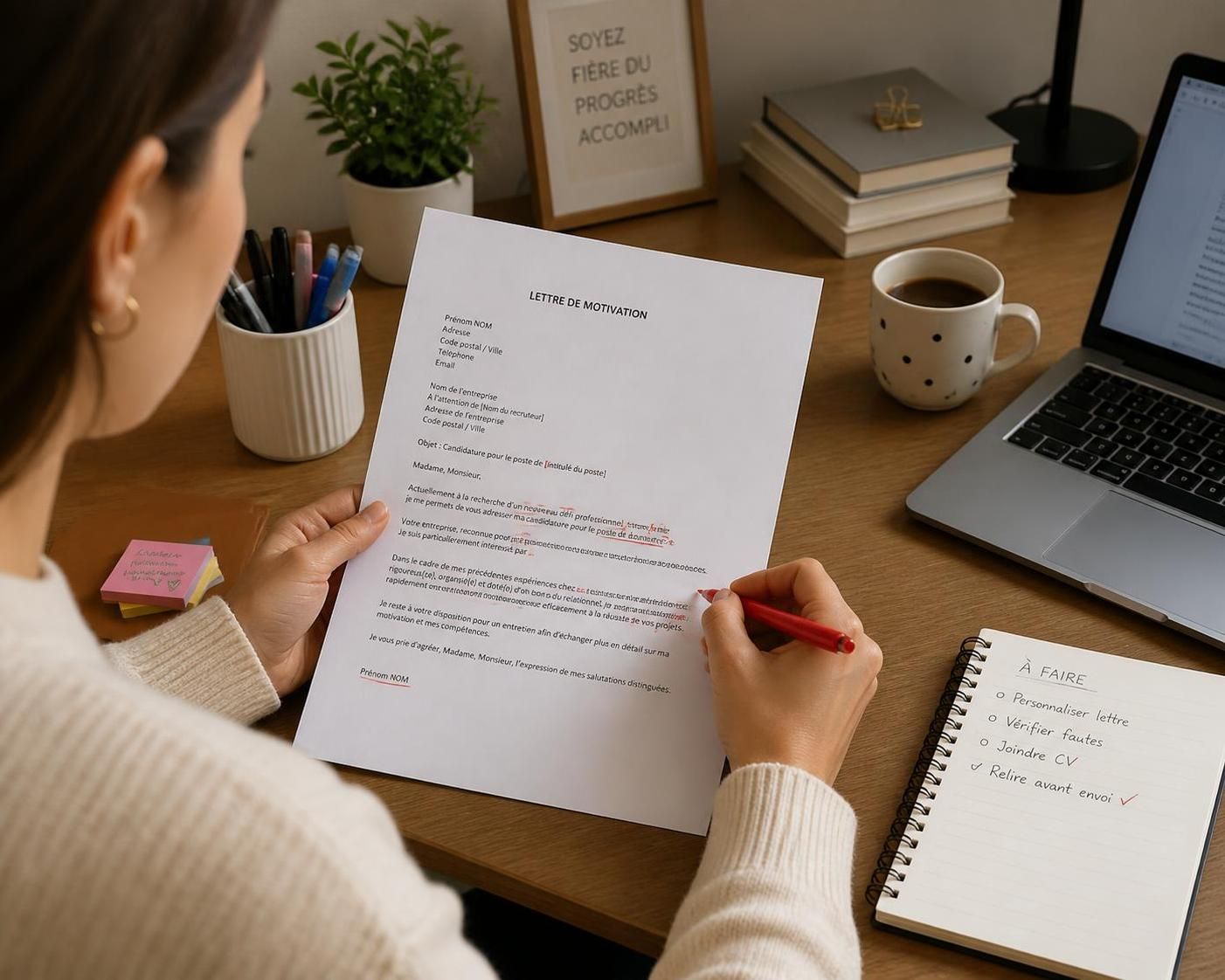 découvrez notre modèle de lettre de motivation pour une formation, avec des conseils pratiques et des exemples pour mettre toutes les chances de votre côté.