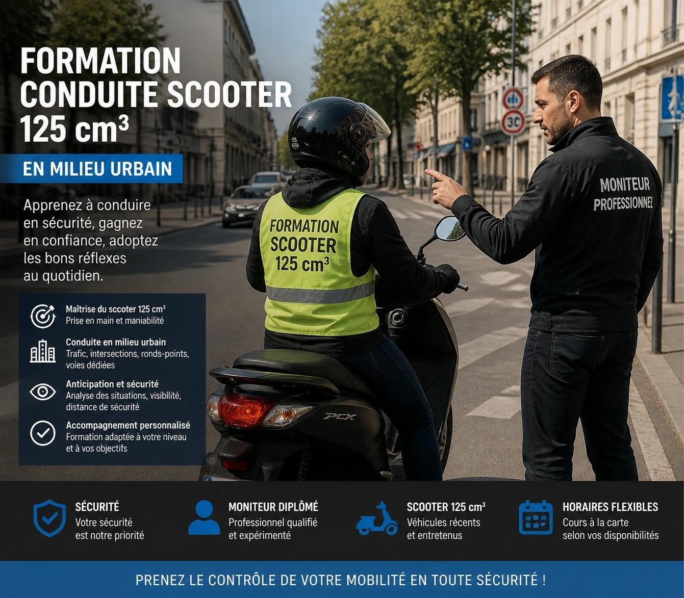 découvrez tout ce qu'il faut savoir sur la formation obligatoire pour conduire un scooter 125 : conditions, étapes, et conseils pratiques pour obtenir votre permis en toute sérénité.