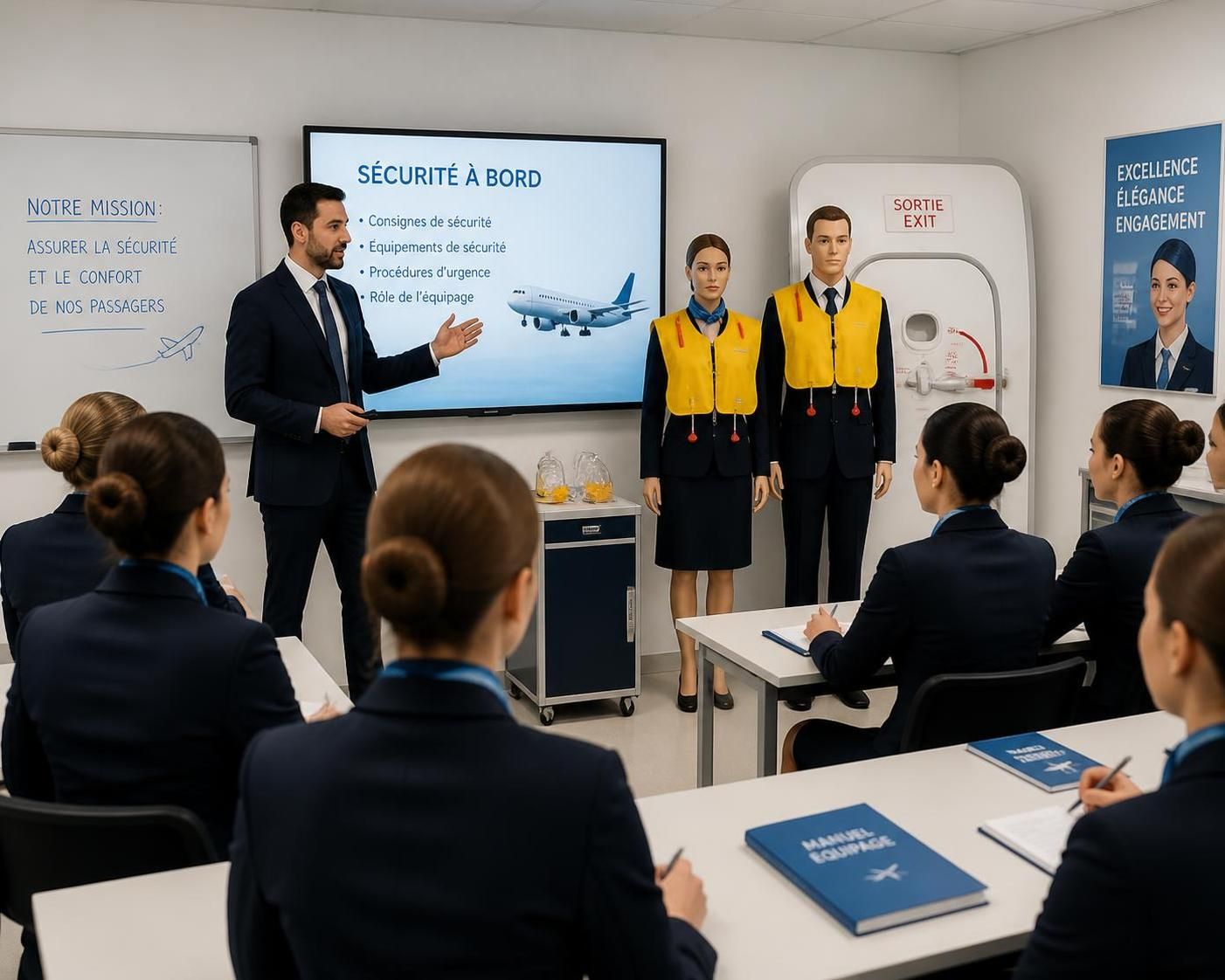 découvrez le coût de la formation hôtesse de l'air en 2026 et les étapes pour devenir une professionnelle qualifiée dans le secteur aérien.