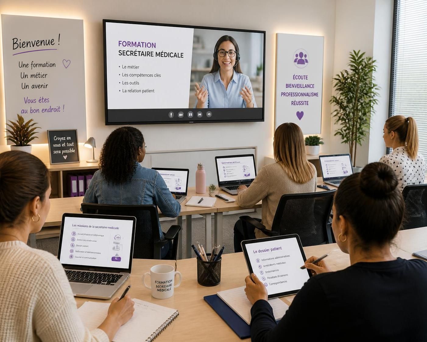 découvrez comment bien débuter votre carrière dans le secteur de la santé grâce à notre formation secrétaire médicale, alliant compétences pratiques et connaissances essentielles.
