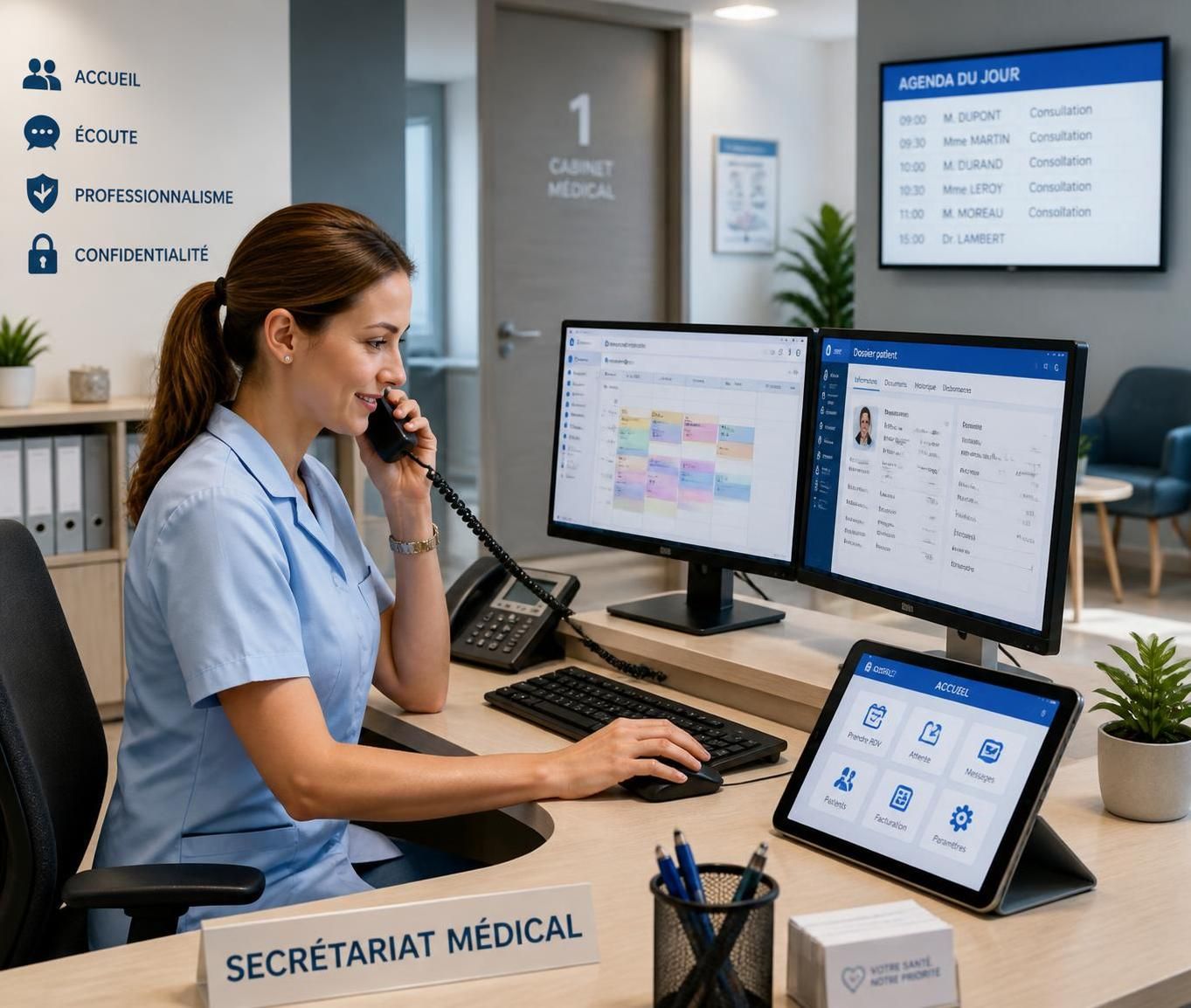 découvrez les compétences clés à développer en 2026 pour réussir votre formation de secrétaire médicale et répondre aux exigences du secteur de la santé.