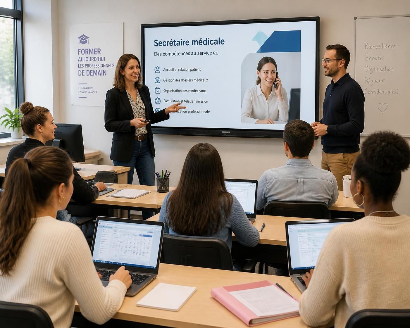 découvrez les compétences clés à développer en 2026 pour réussir votre formation de secrétaire médicale et répondre aux besoins actuels du secteur de la santé.