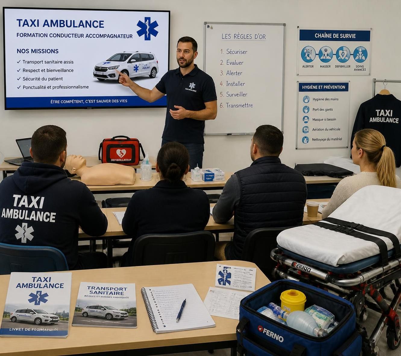 découvrez tout ce qu’il faut savoir pour bien débuter une formation de taxi ambulancier, les étapes clés, les compétences requises et les conseils pratiques pour réussir votre carrière.
