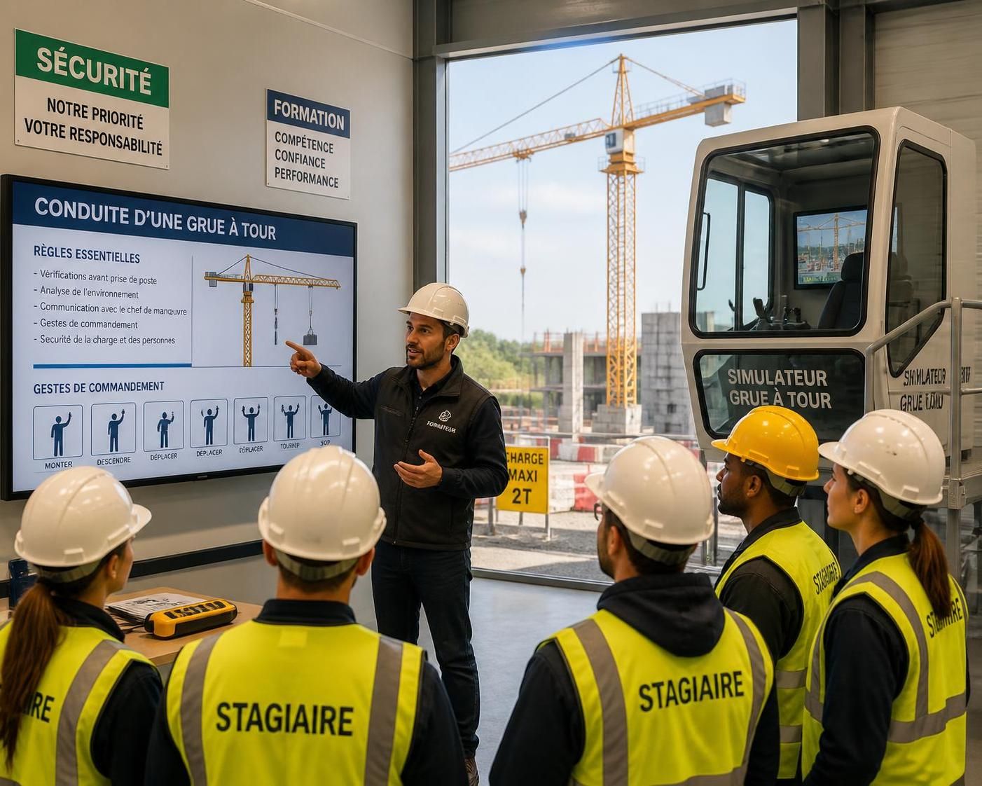 découvrez le prix d'une formation grutier en 2026 et les facteurs qui influencent son coût pour bien préparer votre carrière dans le levage.
