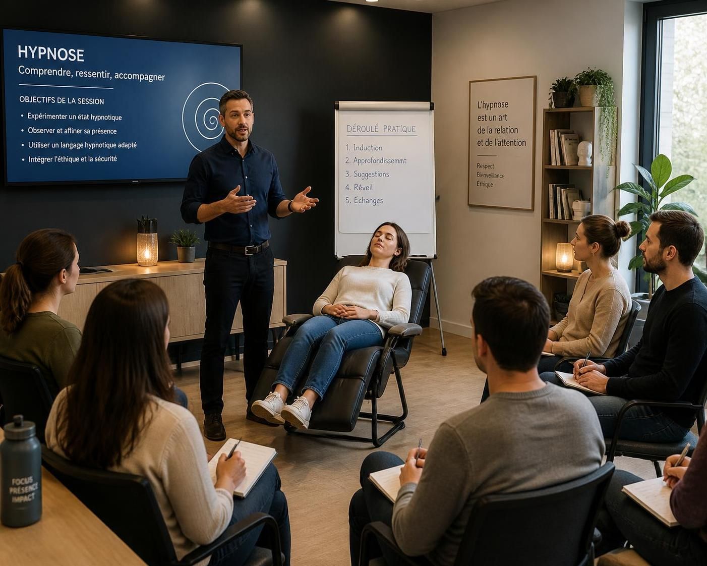 découvrez tout ce qu'il faut savoir sur la formation en hypnose reconnue par l'état, ses avantages, les critères d'admission et comment obtenir une certification officielle.